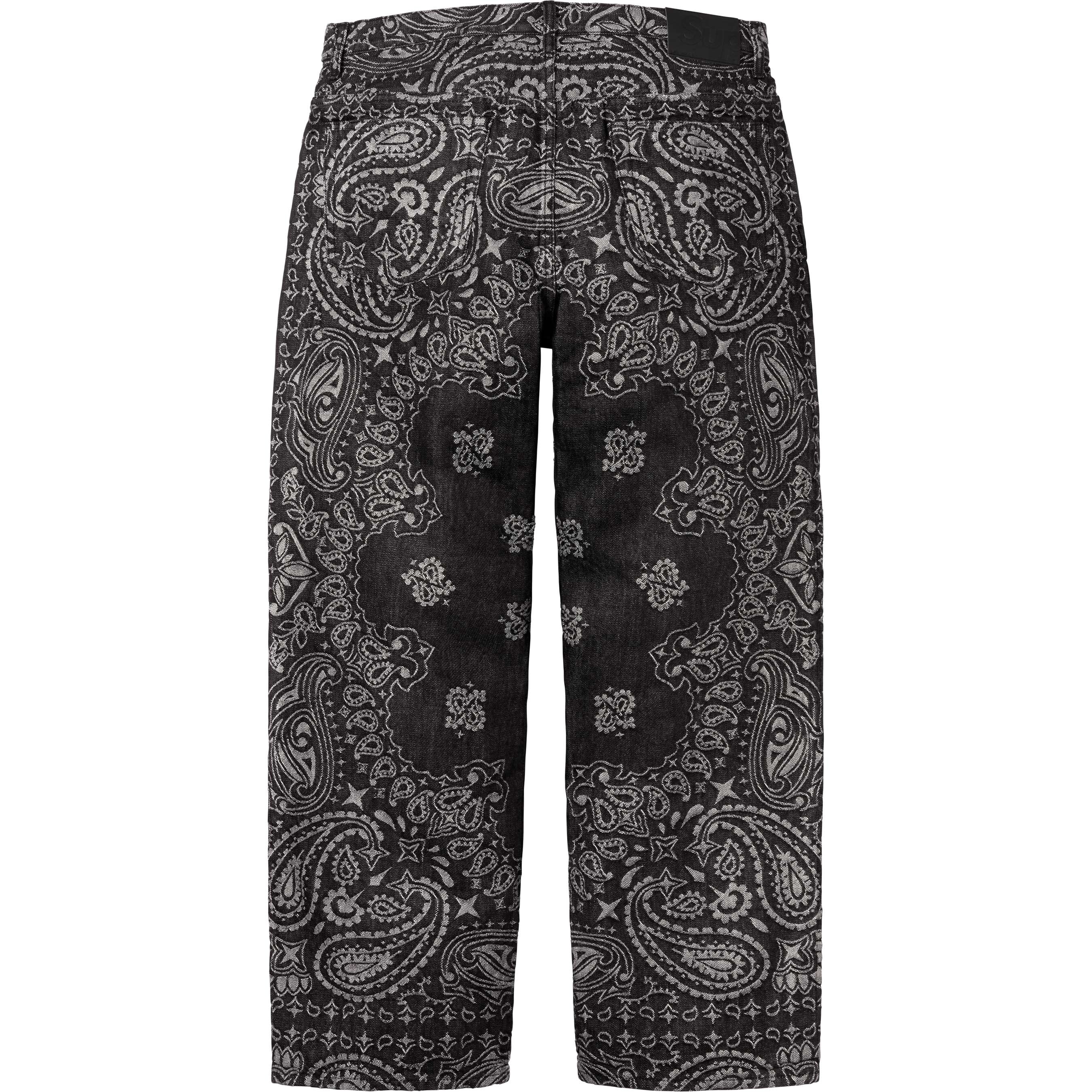 Bandana Jacquard Baggy Jean view 10